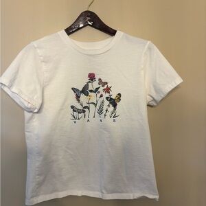 Vans White Graphic Tee